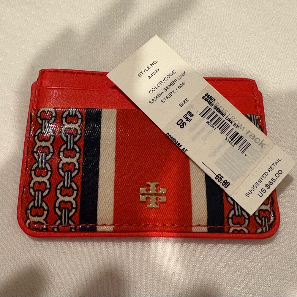 Tory Burch Red Card Holder